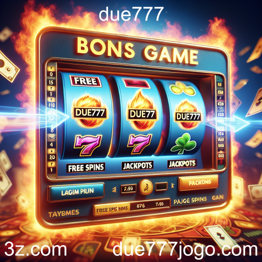 Atração dos Jogos de Bônus no Due777